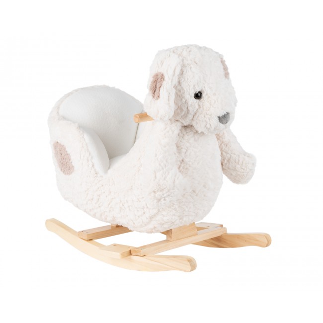 Kikka Boo Κουνιστό Παιχνίδι Με Κάθισμα White Puppy