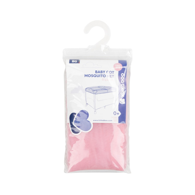 Kikka Boo Κουνουπιέρα Παρκοκρέβατου 60x120cm Pink