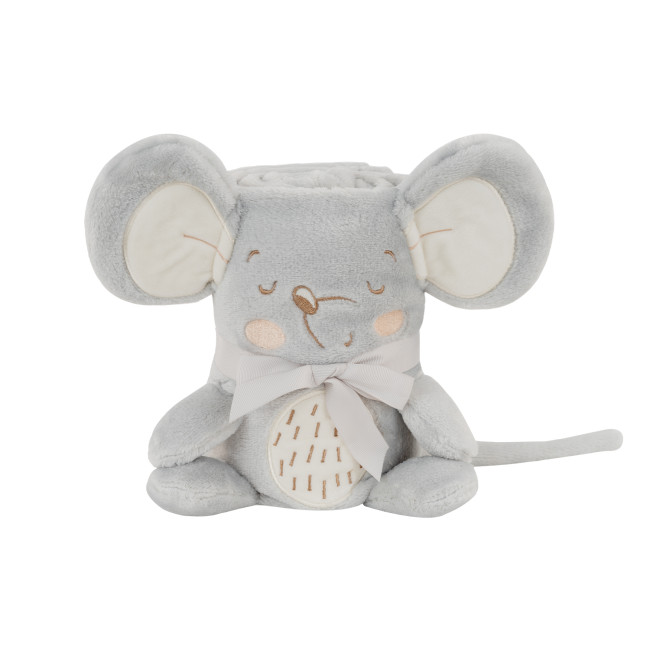 Kikka Boo Τρισδιάστατη Κεντητή Κουβέρτα Δώρου Joyful Mice