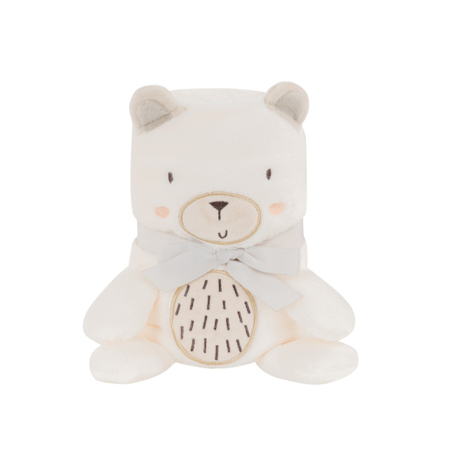 Kikka Boo Τρισδιάστατη Κεντητή Κουβέρτα Δώρου My Teddy