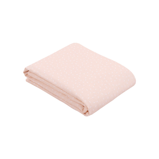 Kikka Boo Μουσελίνα Κουβέρτα Διπλής Όψεως 100x100cm Confetti Pink