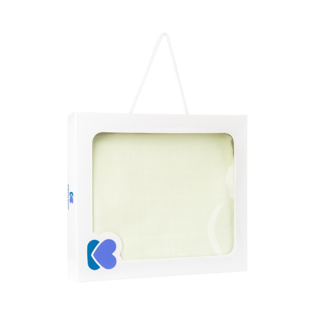 Kikka Boo Μουσελίνα Κουβέρτα 120x120cm Yellow