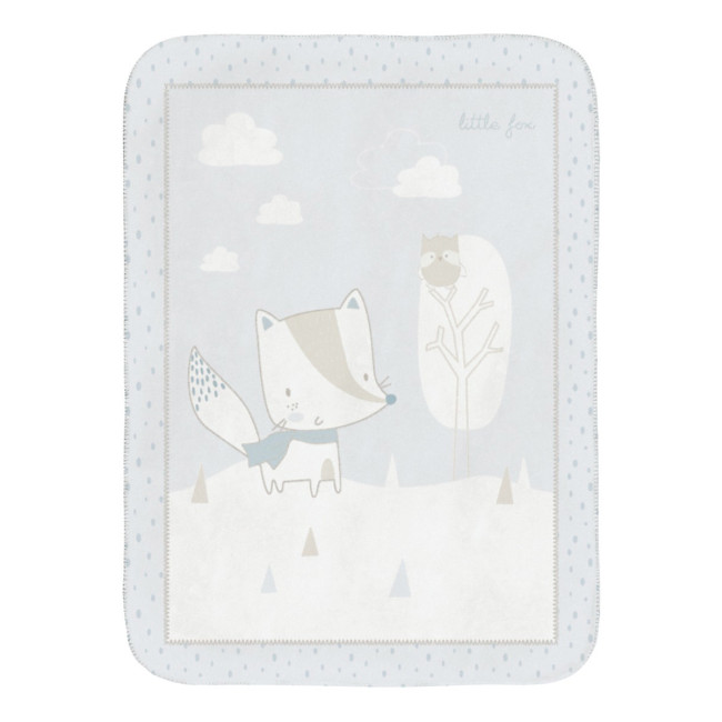 Kikka Boo Πολύ Μαλακή Κουβέρτα 110x140cm Little Fox Kikka Boo Πολύ Μαλακή Κουβέρτα 110x140cm Little Fox