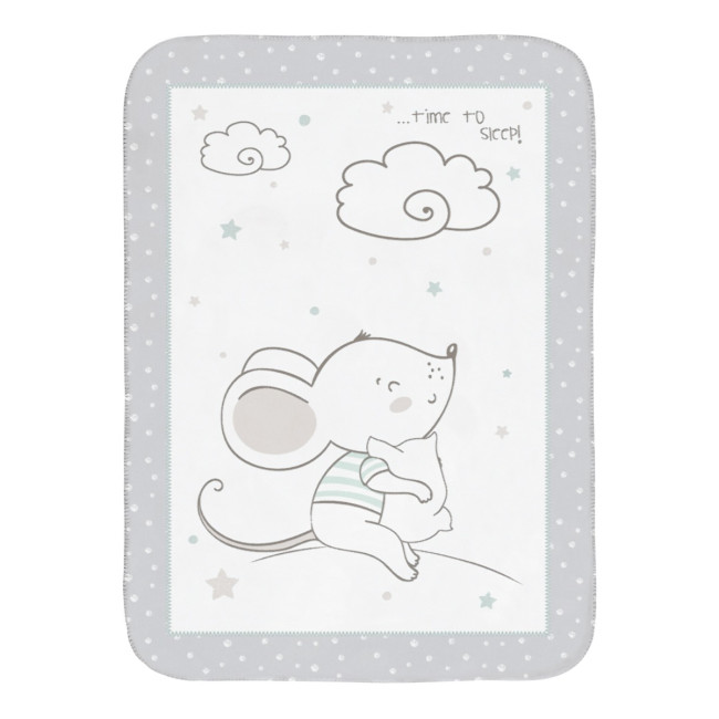Kikka Boo Πολύ Μαλακή Κουβέρτα 110x140cm Joyful Mice