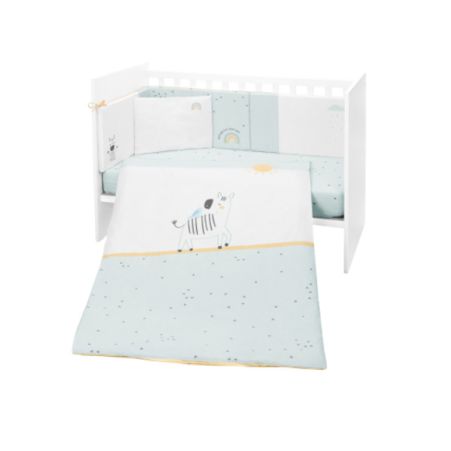 Kikka Boo Σετ Κούνιας 6τμχ. 60x120 Stripy Friends Kikka Boo Σετ Κούνιας 6τμχ. 60x120 Stripy Friends