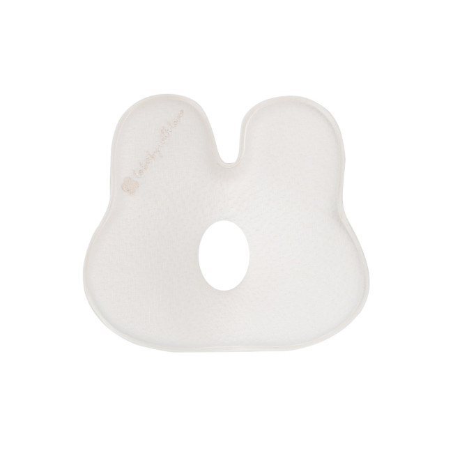 Kikka Boo Βρεφικό Εργονομικό Μαξιλάρι Memory Foam Bunny Airknit White