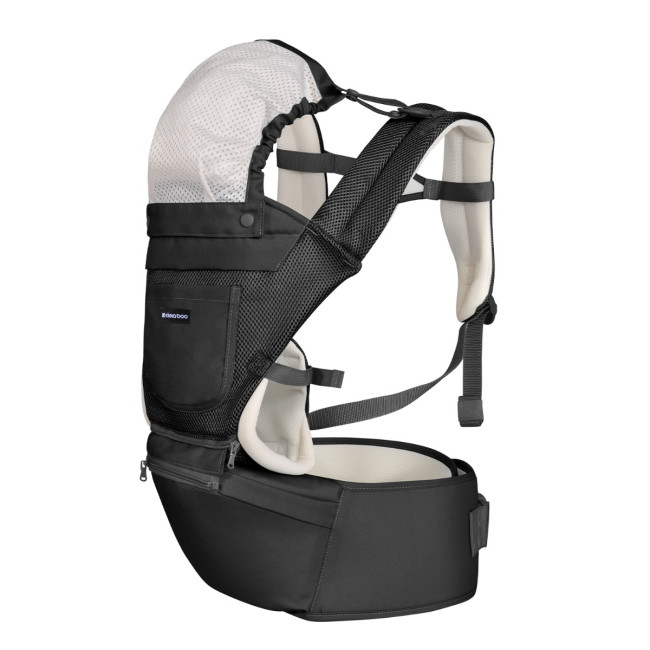 Kikka Boo Μάρσιπος 3σε1 Chloe Mesh Black 2024