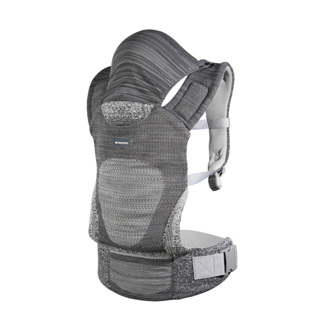Kikka Boo Μάρσιπος Hoody Fly Knit Grey
