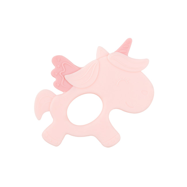 Kikka Boo Μασητικό Σιλικόνης Unicorn Pink