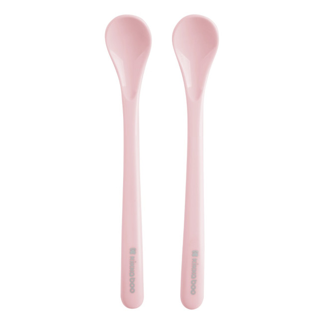 Kikka Boo PP Βρεφικά Κουτάλια 2τμχ. Brighty Pink