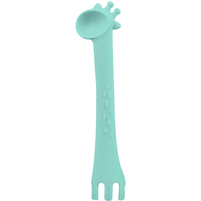 Kikka Boo Κουτάλι Σιλικόνης Giraffe Mint