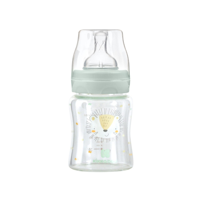 Kikka Boo Γυάλινο Μπιμπερό 120ml Jungle King Mint