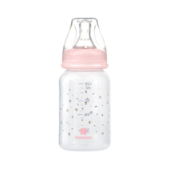 Kikka Boo Μπιμπερό PP 120ml Savanna Pink