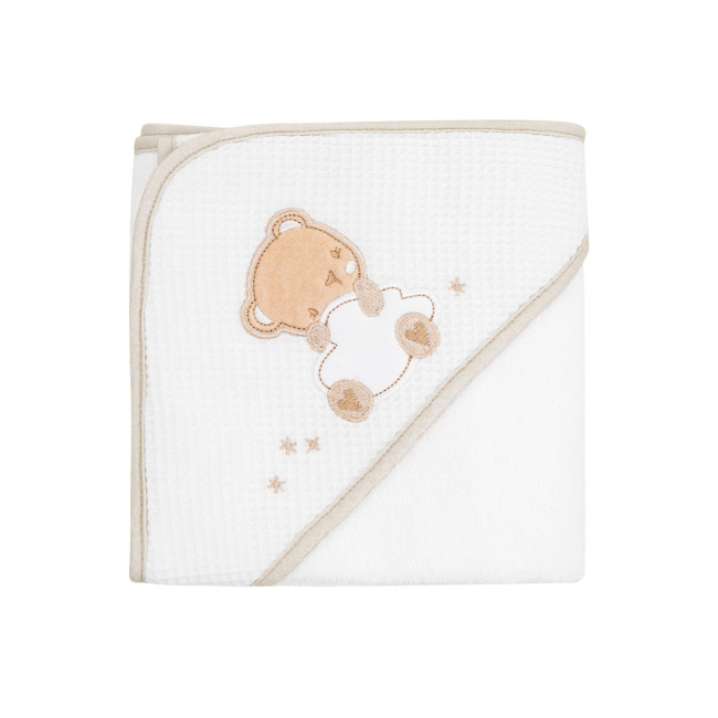 Kikka Boo Μπουρνούζι 90x90cm Dream Big Beige