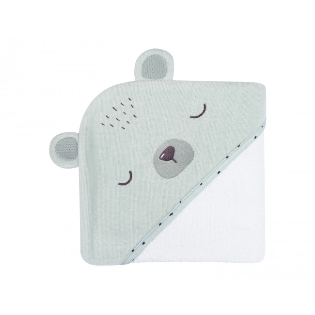 Kikka Boo Μπουρνούζι 90x90cm Bear With Me Mint