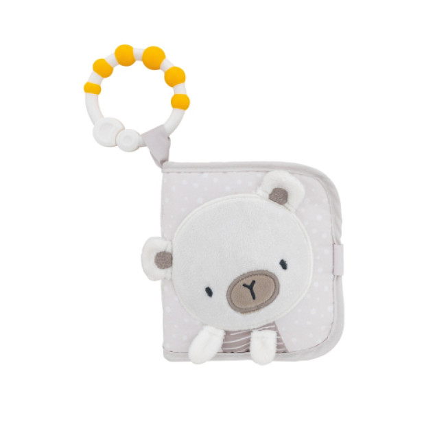 Kikka Boo Βρεφικό Μαλακό Βιβλιαράκι My Teddy