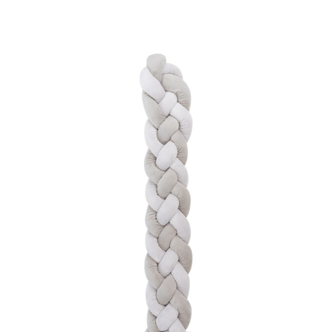 Kikka Boo Πάντα Πλεξούδα Με 4 Πλεξούδες 180x15cm Grey
