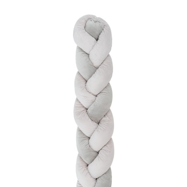 Kikka Boo Πάντα Πλεξούδα Με 3 Πλεξούδες 210x20cm Grey