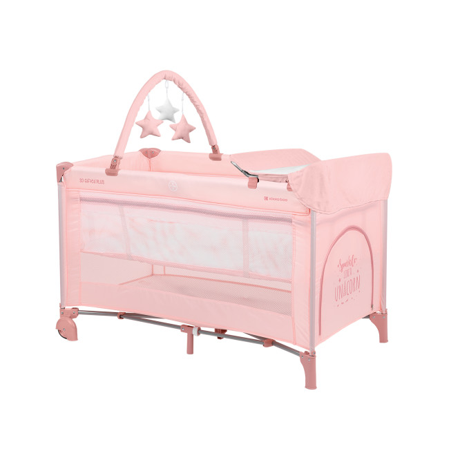 Kikka Boo Παρκοκρέβατο 2 Επιπέδων So Gifted PLUS Pink