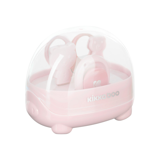 Kikka Boo Βρεφικό Σετ Περιποίησης Νυχιών Bear Pink