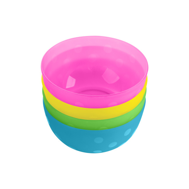 Kikka Boo PP Παιδικά Μπολ 4τμχ. Rainbow