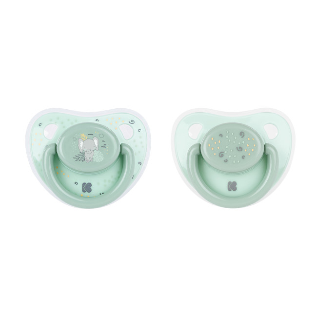 Kikka Boo Πιπίλες 2 τμχ. 6-18 μηνών Savanna Mint
