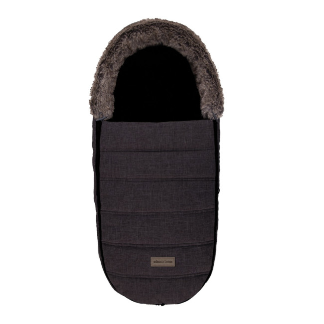 Kikka Boo Ποδόσακος Fur Melange Black