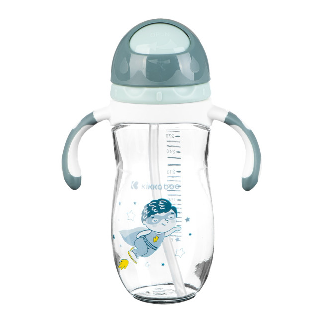 Kikka Boo Tritan Κύπελλο Με Καλαμάκι Και Λαβές 300ml Superboy