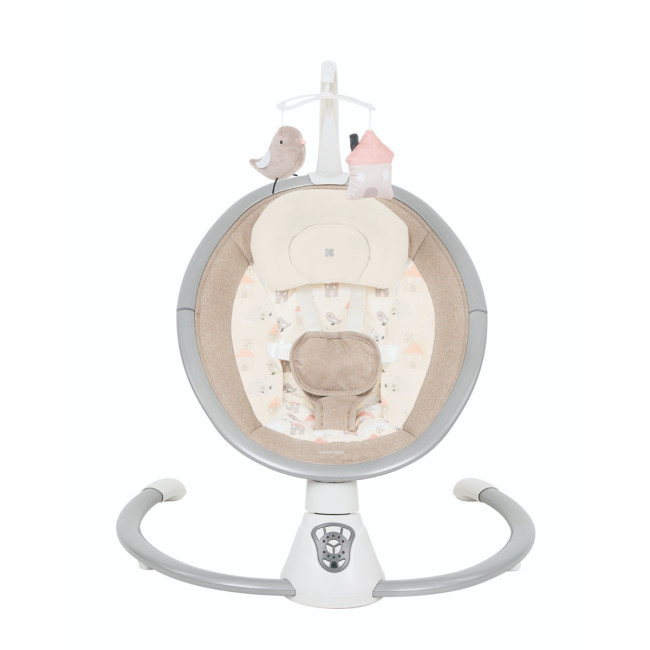 Kikka Boo Ηλεκτρικό Relax Μωρού Με Μουσική Έως 9kg Twiddle Beige 2023