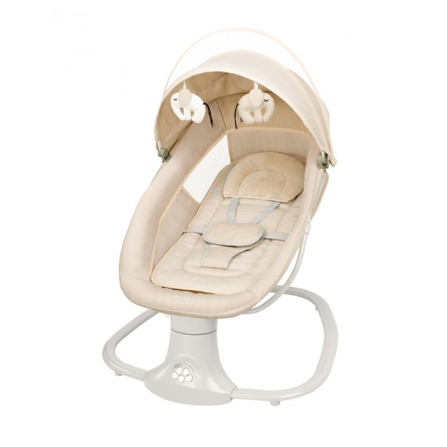 Kikka Boo Ηλεκτρικό Relax Μωρού Με Μουσική Έως 9kg Winks Beige 2023