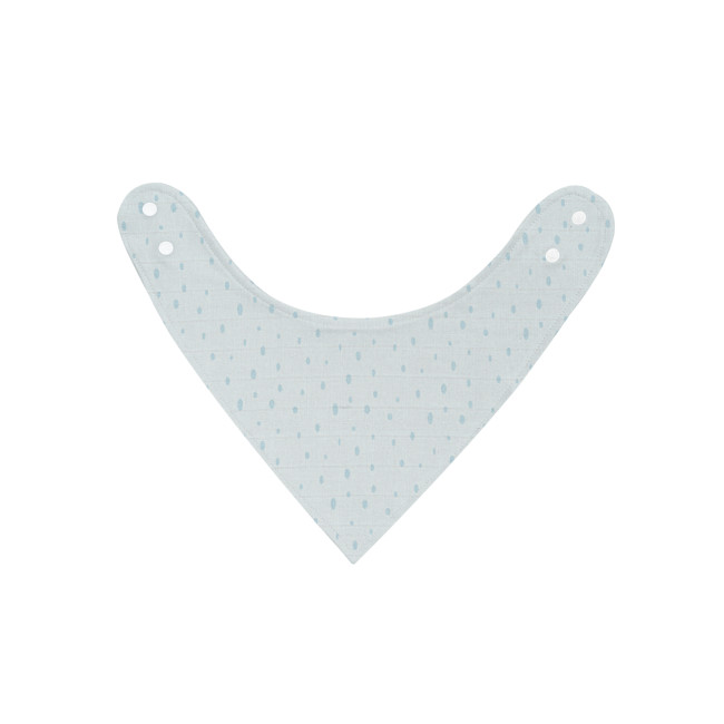 Kikka Boo Σαλιάρα Μουσελίνας Dots Blue