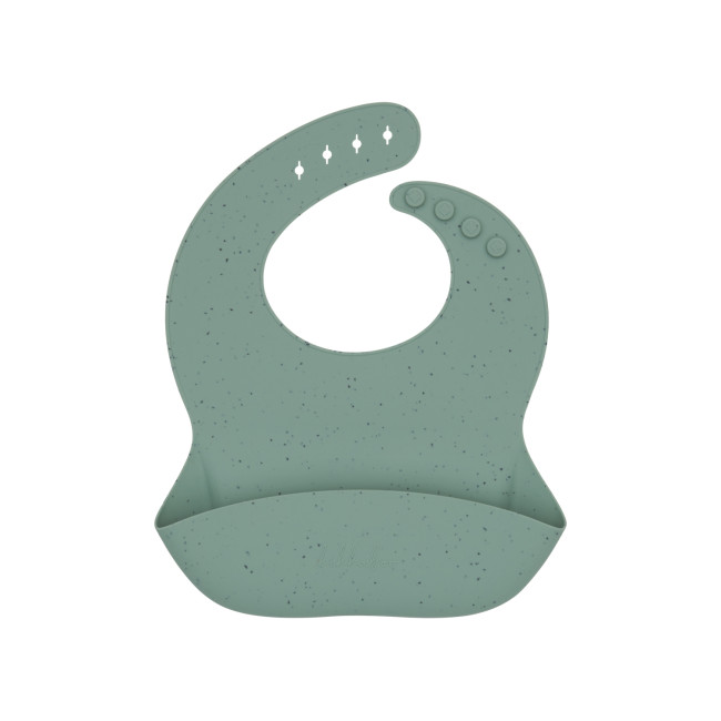 Kikka Boo Σαλιάρα Σιλικόνης Platinum Silicone Sage