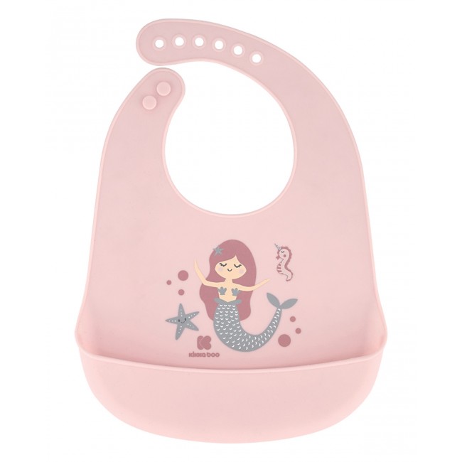 Kikka Boo Σαλιάρα Σιλικόνης Sea World Mermaid