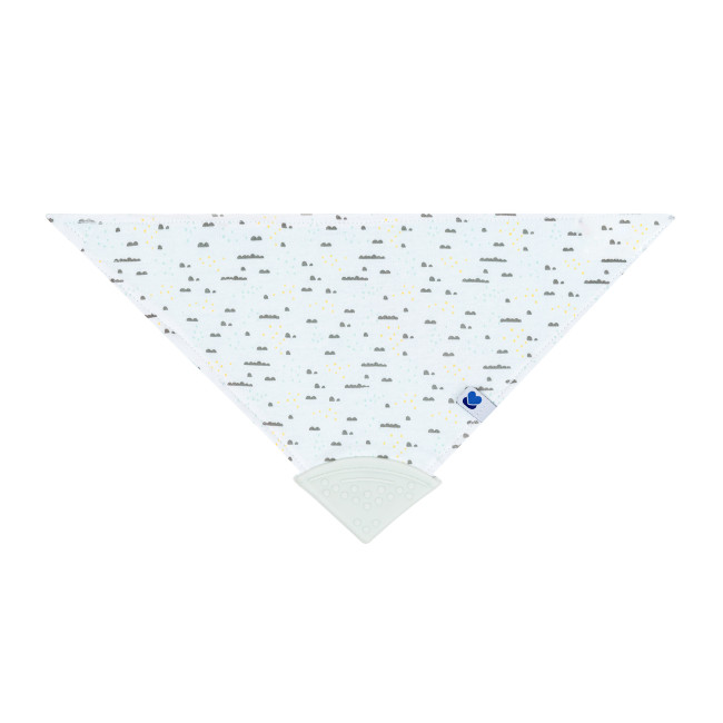 Kikka Boo Σαλιάρα Μπαντάνα Με Μασητικό Savanna Pattern Mint