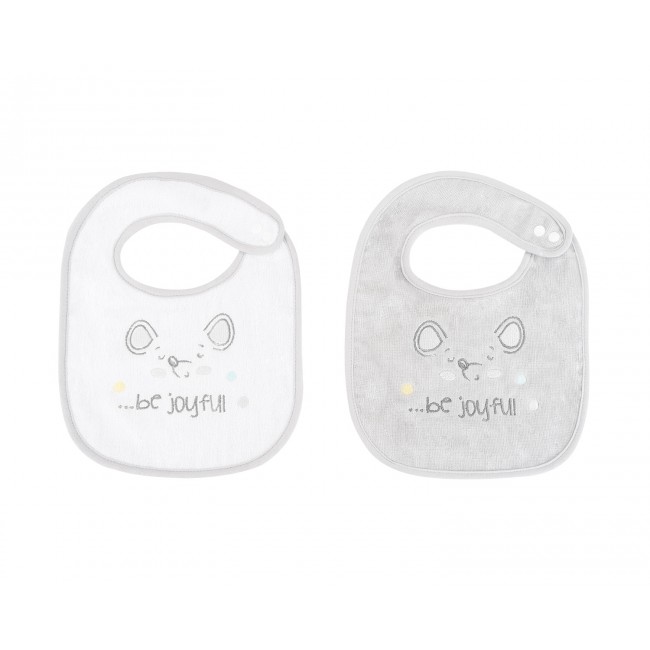 Kikka Boo Σαλιάρες 2τμχ Joyful Mice
