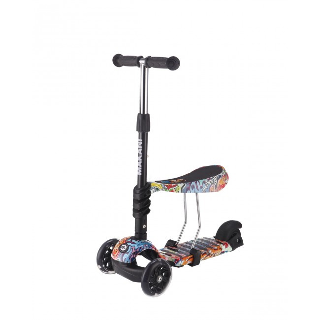 Kikka Boo Makani Scooter 3σε1 Ride And Skate Scretch