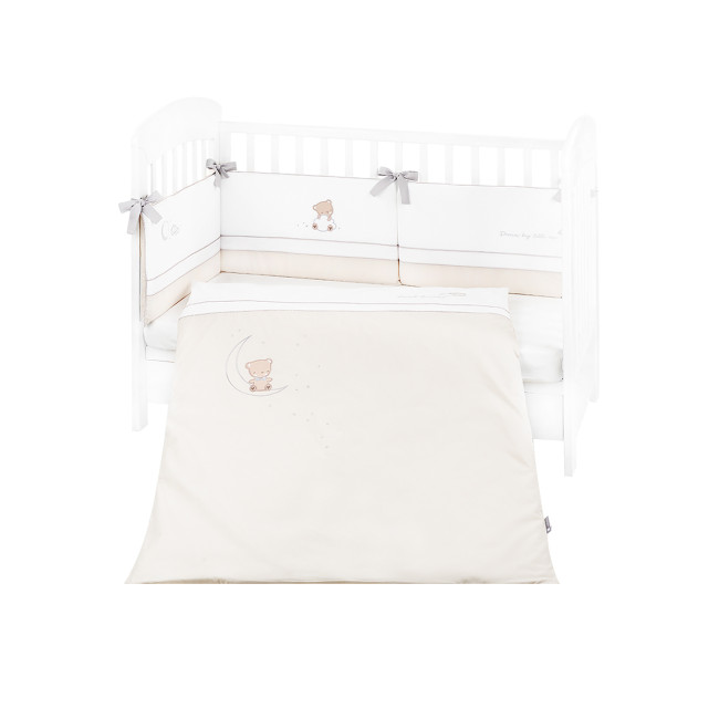 Kikka Boo Σετ Κούνιας 2τμχ. 70x140 Dream Big Beige