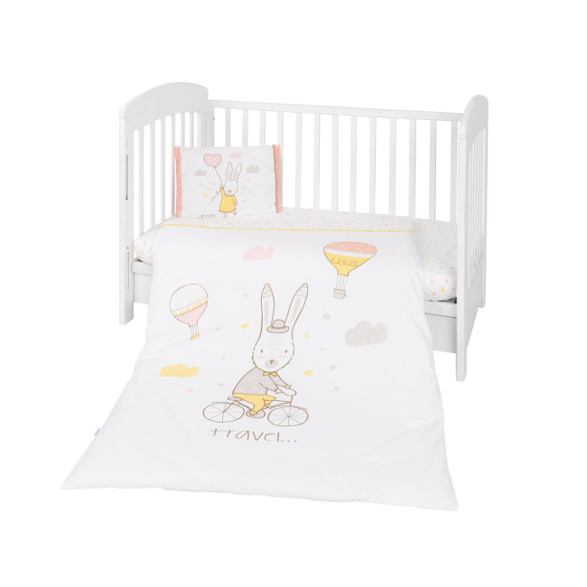 Kikka Boo Σετ Κούνιας 5τμχ. Rabbits In Love
