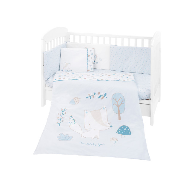 Kikka Boo Σετ Κούνιας 6τμχ. 60x120cm Little Fox