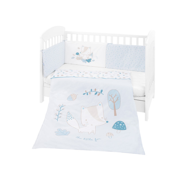 Kikka Boo Σετ Κούνιας 3 τμχ. 60x120cm Little Fox
