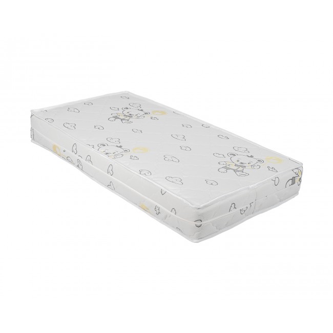 Kikka Boo Στρώμα Κούνιας CocoCraft Premium 60x120x15cm Bear Grey