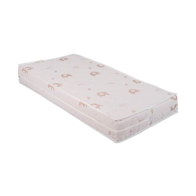 Kikka Boo Στρώμα Κούνιας CocoCraft Premium 60x120x15cm Elephants Pink