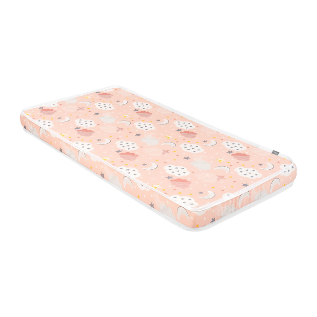 Kikka Boo Στρώμα Κούνιας Fantasia 70x140x9cm Clouds Peach