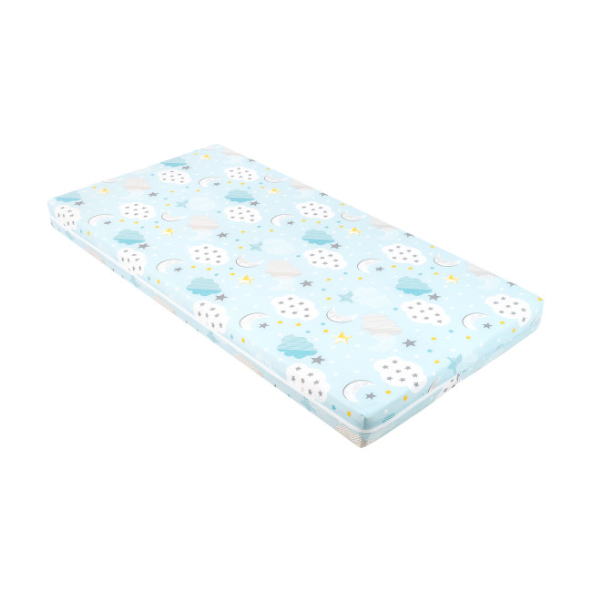 Kikka Boo Στρώμα Κούνιας Fantasia Plus 70?140x8?m Clouds Blue