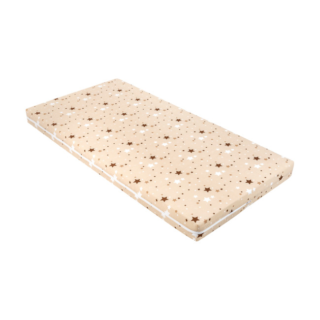 Kikka Boo Στρώμα Κούνιας Fantasia Plus 60?120?6cm Stars Beige