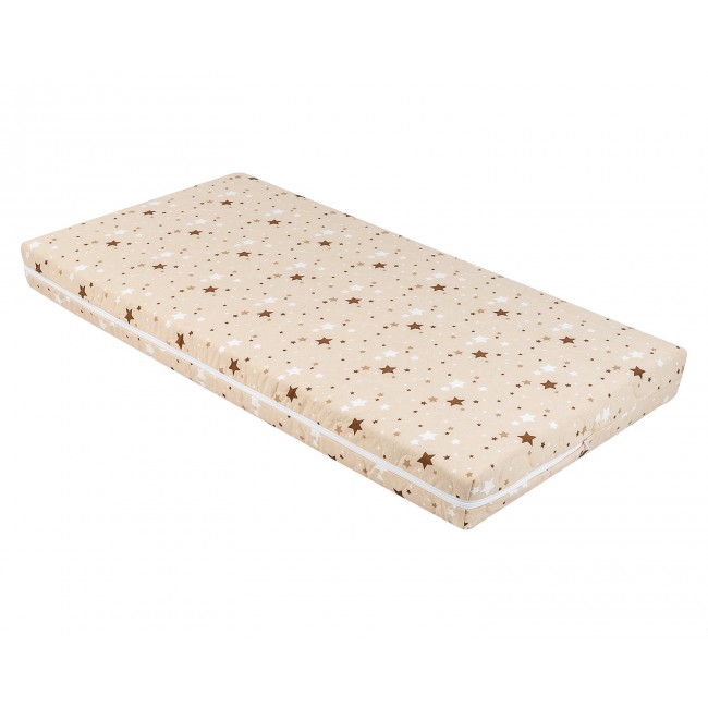 Kikka Boo Στρώμα Κούνιας Siesta 60x120x10cm Stars Beige