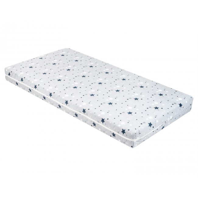 Kikka Boo Στρώμα Κούνιας Siesta 60x120x10cm Stars Grey