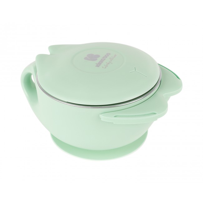 Kikka Boo Ανοξείδωτο Μπωλ Θερμός Φαγητού 400ml Cat Mint