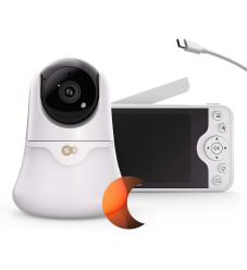Kinderkraft Ενδοεπικοινωνία με Κάμερα Nite Eye Glow 5''