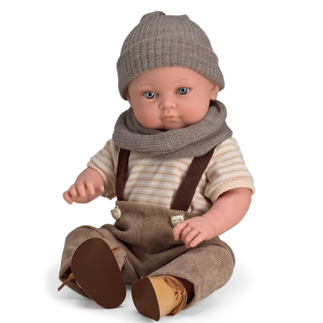 Magic Baby Κούκλα Arthur Με Κοτλέ Σαλοπέτα Και Σκούφο